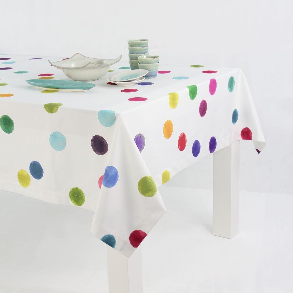 Față de masă din bumbac Happy Friday Basic Confetti, 150 x 150 cm bonami.ro imagine 2022