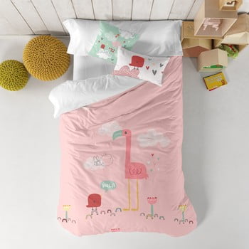 Lenjerie de pat din bumbac pentru copii moshi moshi hola, 140 x 200 cm