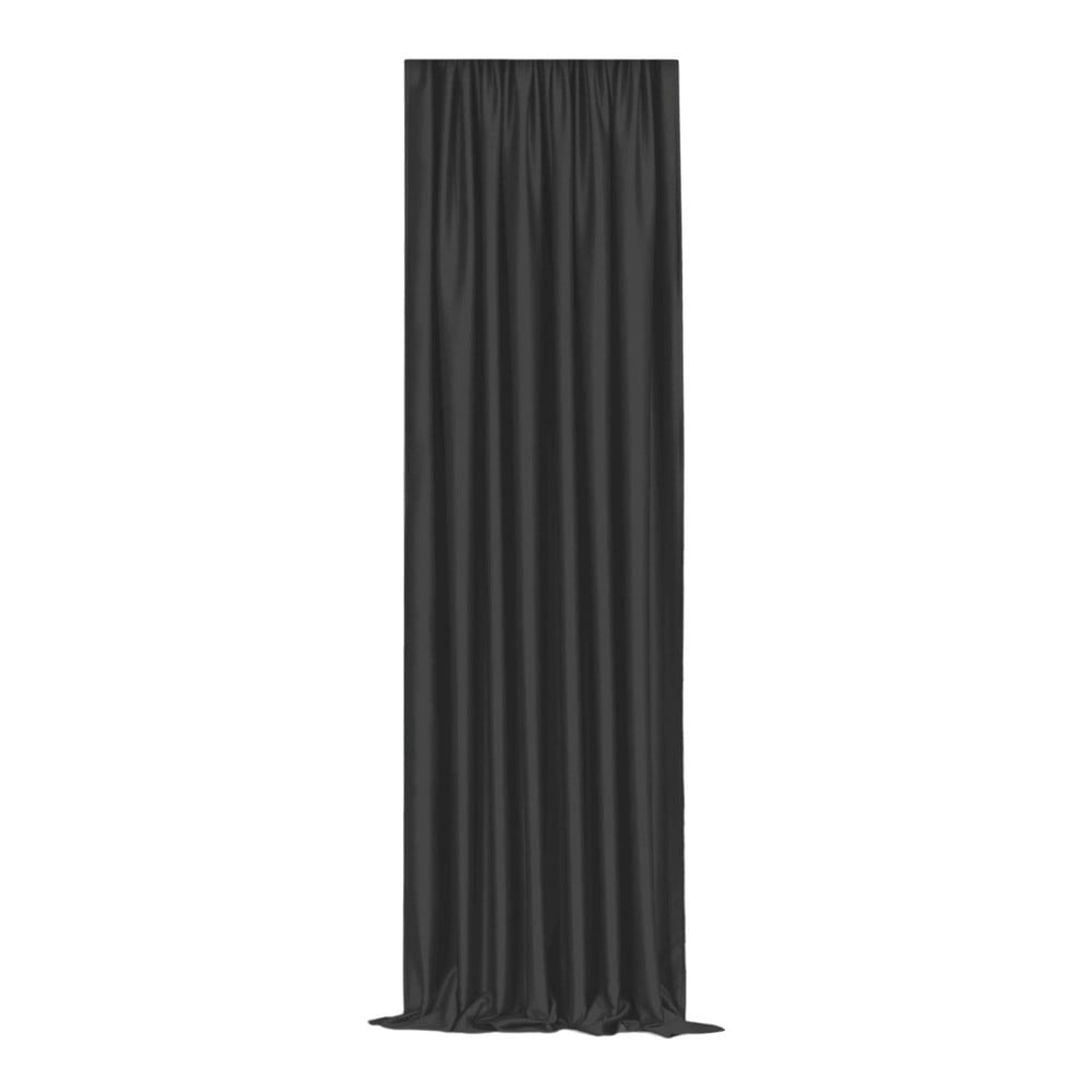 Draperie semi-opacă neagră 250×100 cm – Mila Home 250x100 pret redus