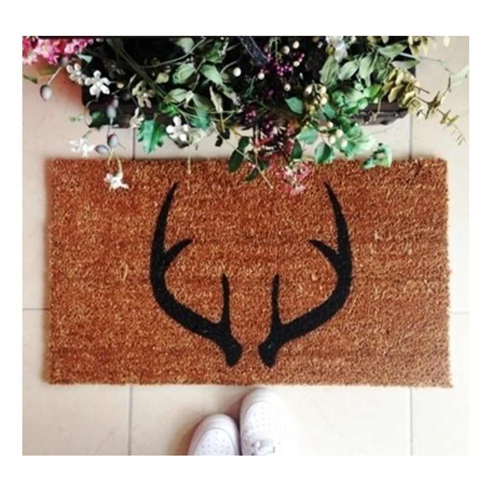 Preș Doormat Deer Horns, 70 x 40 cm