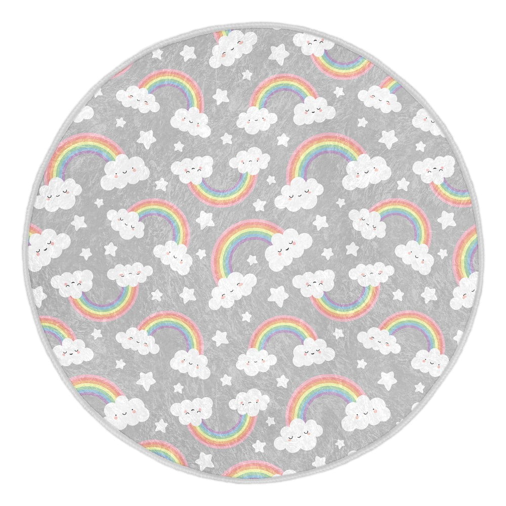 Covor pentru copii gri ø 100 cm Comfort – Mila Home