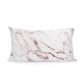 Set 2 fețe de pernă din bumbac blanc terrene, 50 x 75 cm