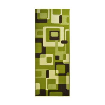 Covor hanse home hamla retro, 80 x 300 cm, verde