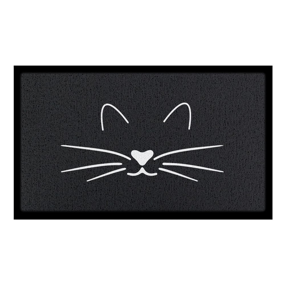 Covoraș de intrare 40x70 cm Cat Face – Artsy Doormats