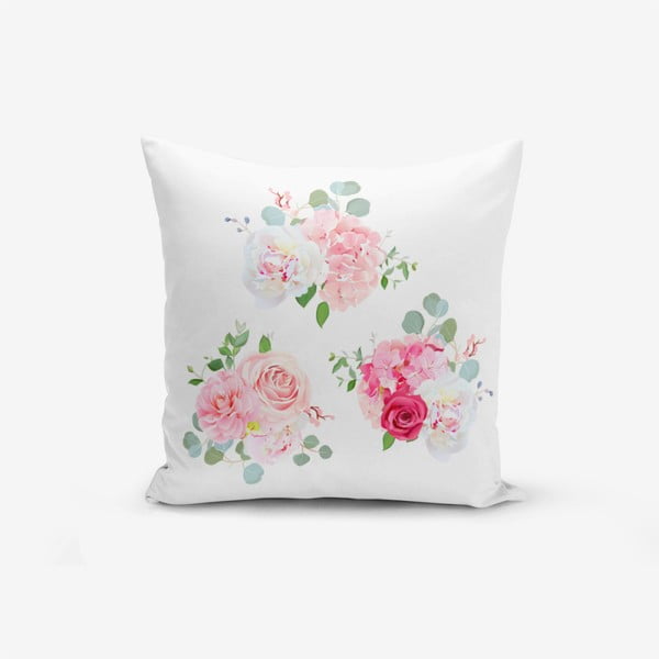 Față de pernă Minimalist Cushion Covers Flower, 45 x 45 cm