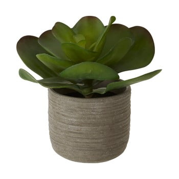 Lotus artificial în ghiveci gri premier housewares fiori