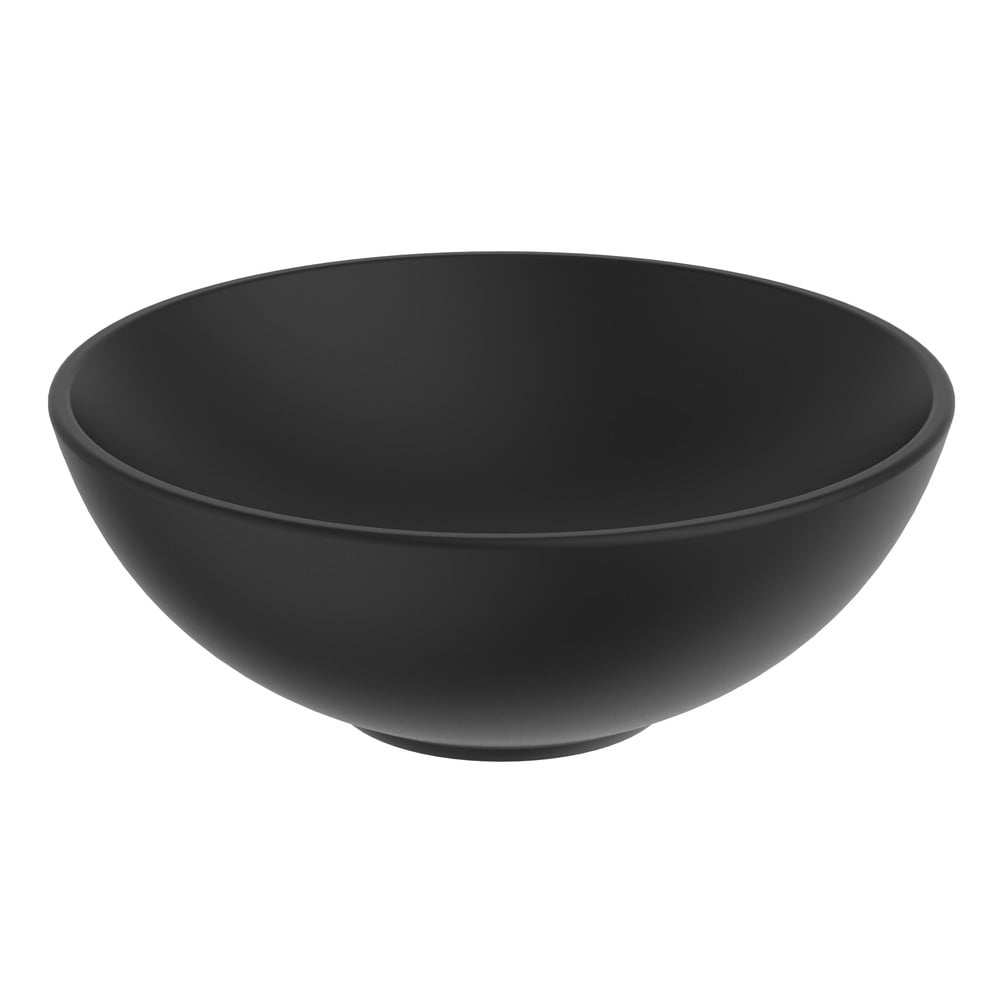 Chiuvetă negru-mat rotundă din ceramică ø 41 cm Strada O – Ideal Standard