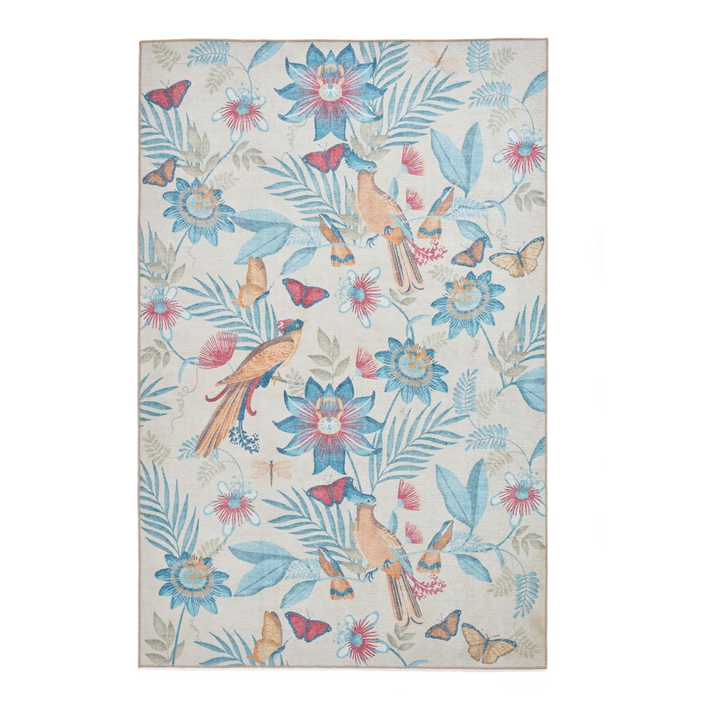 Covor lavabil 152x230 cm Amaya Tropical Birds – Catherine Lansfield