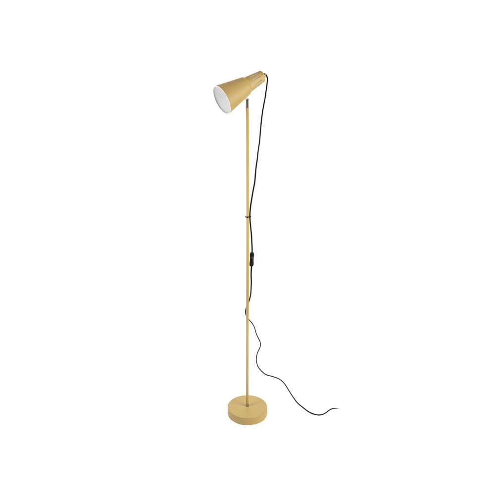 Lampadar Leitmotiv Mini Cone, înălțime 147,5 cm, galben muștar bonami.ro