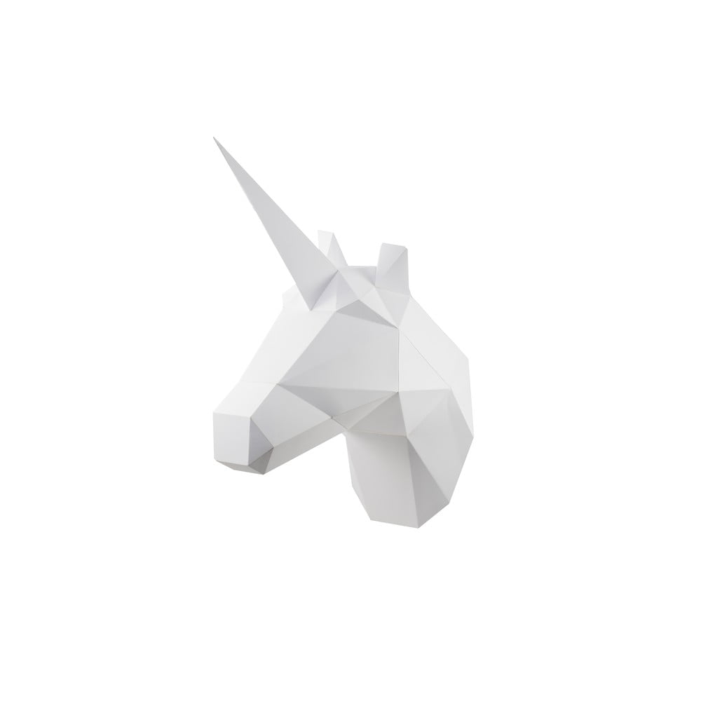 Set creativ de pliere a hârtiei Papertime Unicornul Alb