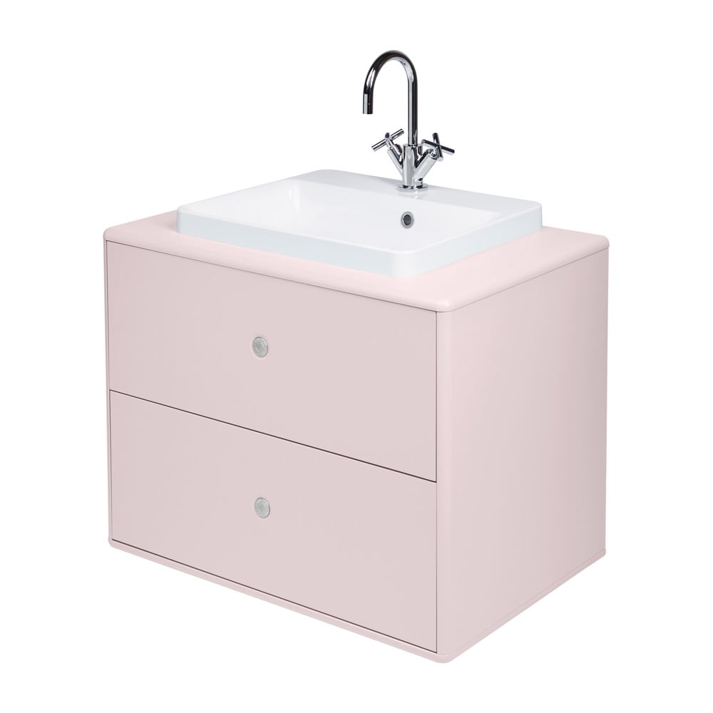 Dulap pentru chiuvetă Tom Tailor for Tenzo Color Bath, roz bonami.ro imagine 2022