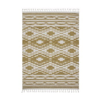 Covor asiatic carpets taza, 160 x 230 cm, galben