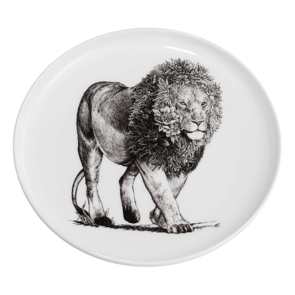 Poza Farfurie din portelan Maxwell & Williams Marini Ferlazzo Lion, Ã¸ 20 cm, alb
