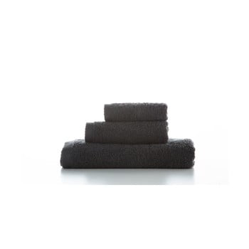 Set 3 prosoape din bumbac el delfin lisa coral, gri închis
