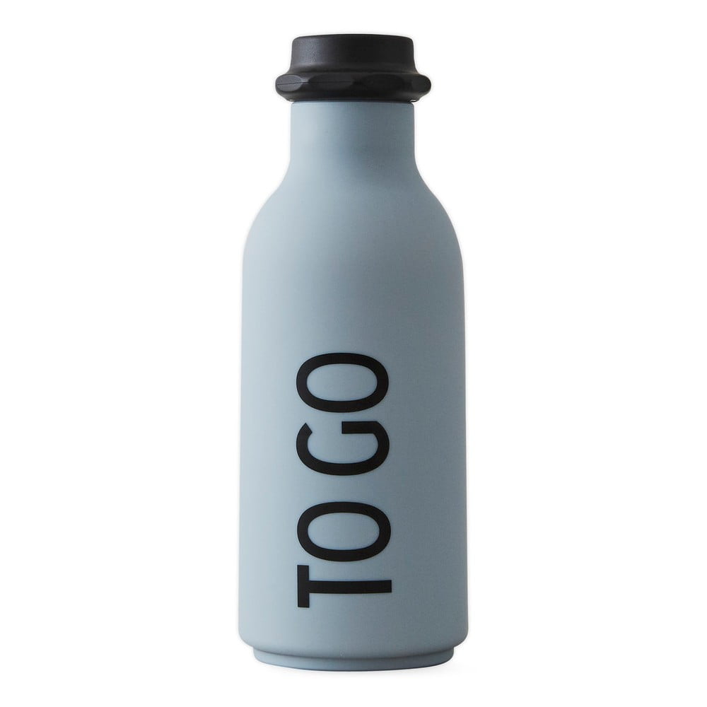 Sticlă pentru apă Design Letters To Go, 500 ml, albastru bonami.ro imagine 2022