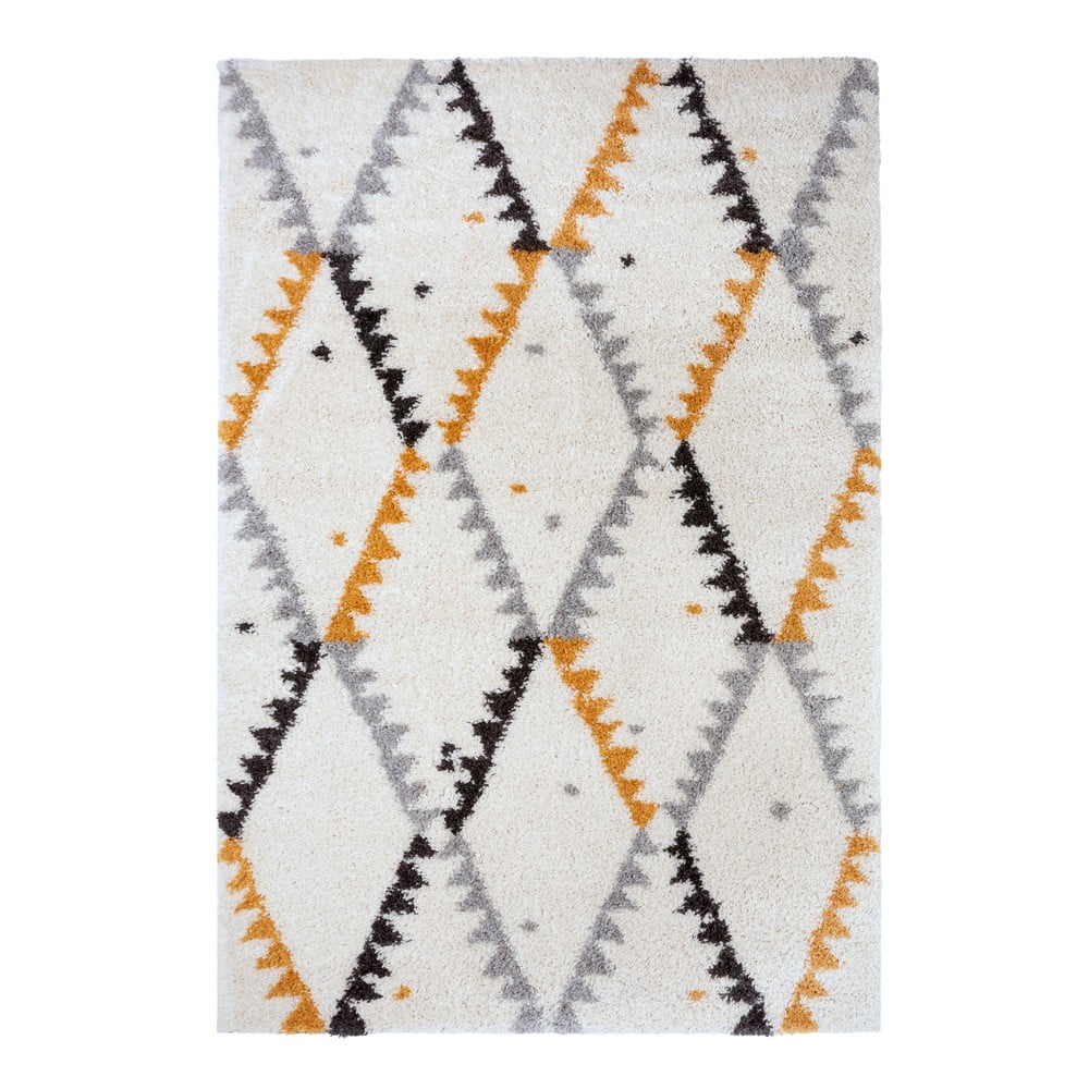 Covor Mint Rugs Lark, 120 x 170 cm, crem - portocaliu