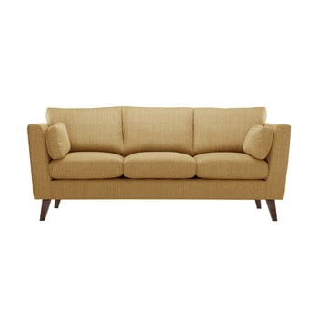 Canapea jalouse maison elisa, 207 cm, galben