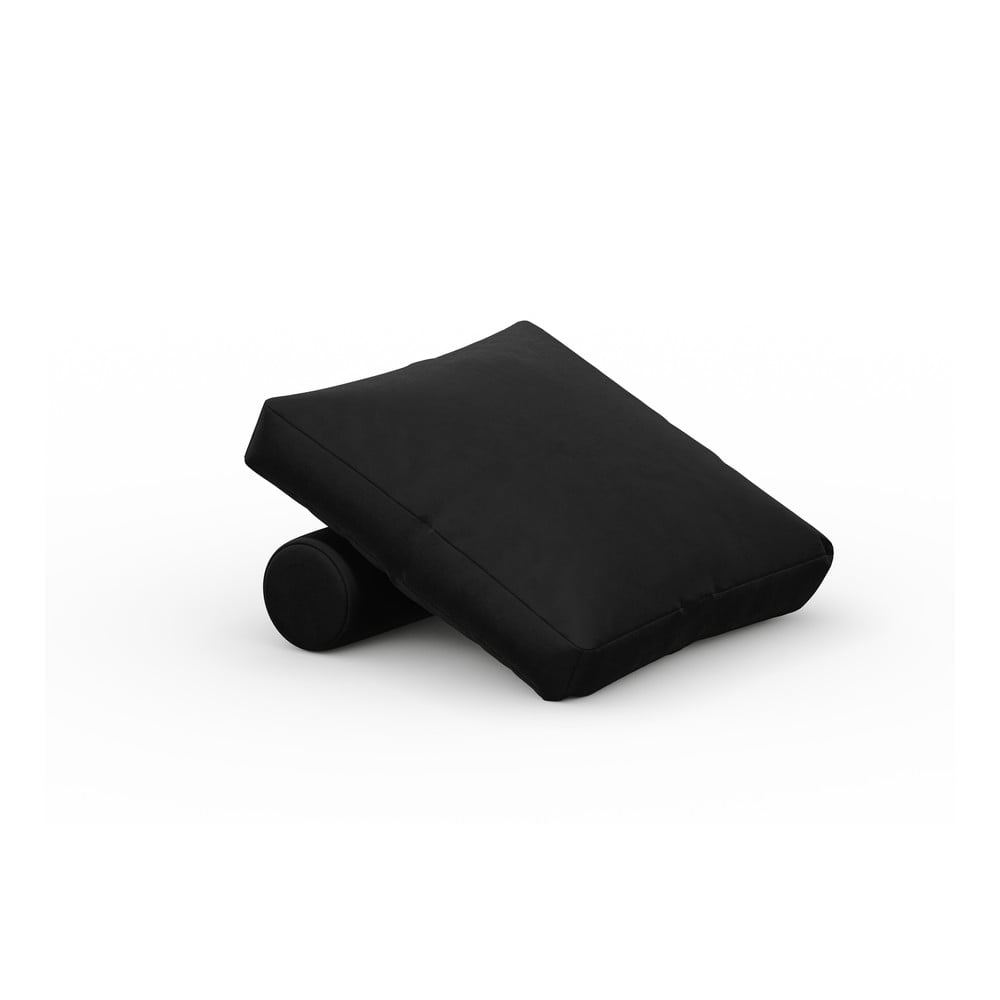 Pernă pentru canapea modulară neagră cu tapițerie din catifea Rome Velvet – Cosmopolitan Design bonami.ro imagine model 2022