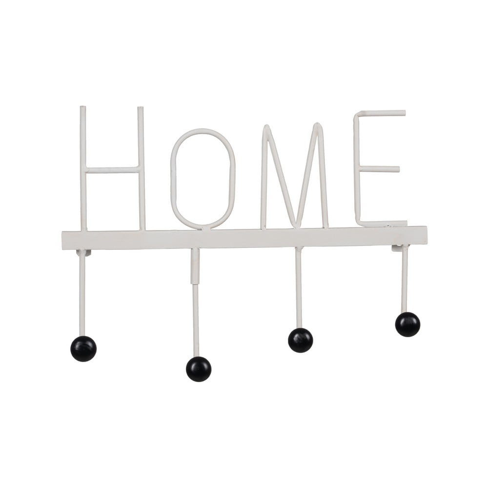 Cuier de perete alb din metal Home – Ixia