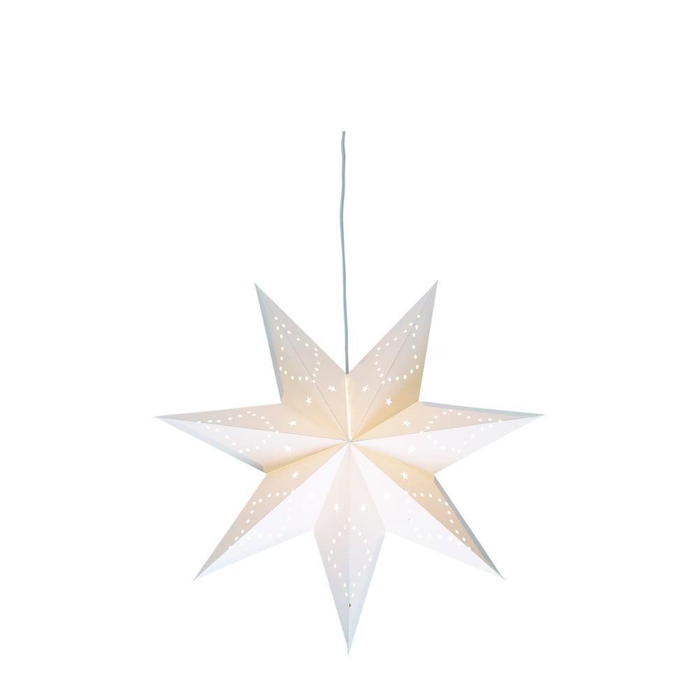  Decorațiune luminoasă albă ø 45 cm cu model de Crăciun Saturnus – Markslöjd 