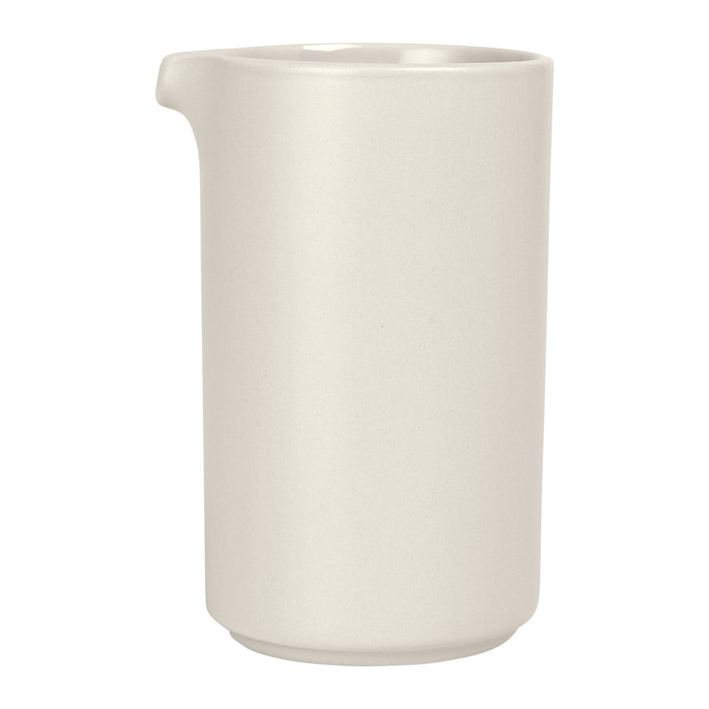 Carafă pentru apă din ceramică Blomus Pilar, 500 ml, alb Blomus