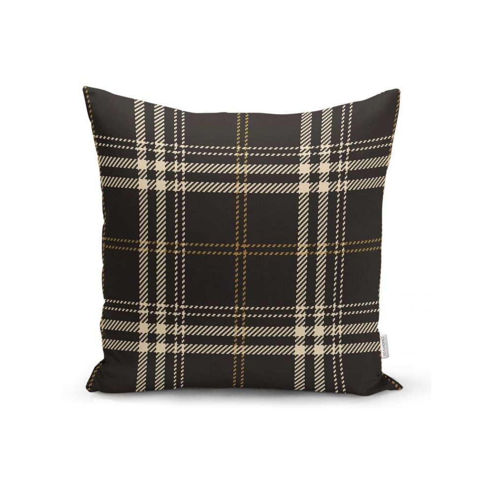 Față de pernă decorativă Minimalist Cushion Covers Flannel, 45 x 45 cm, negru – bej bonami.ro imagine noua