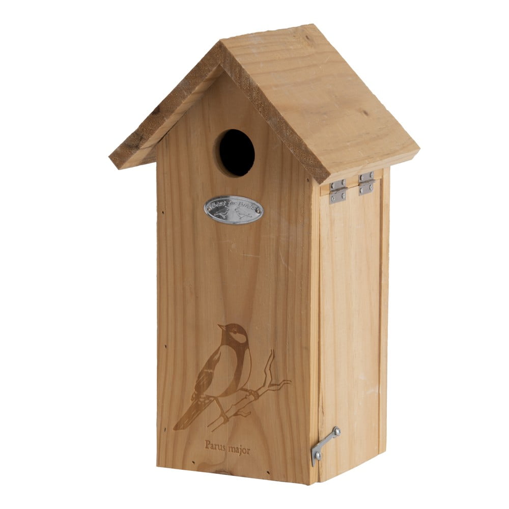 Căsuță din lemn de pin pentru păsări Esschert Design Parus Major
