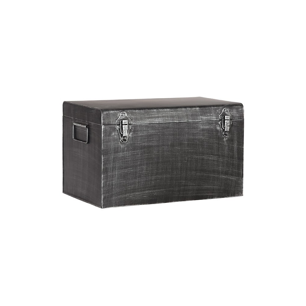 Cutie metalică pentru depozitare LABEL51, lungime 50 cm, negru bonami.ro