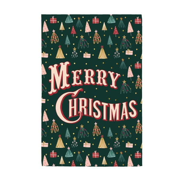 Prosop din bumbac eleanor stuart Merry Christmas, 46 x 71 cm