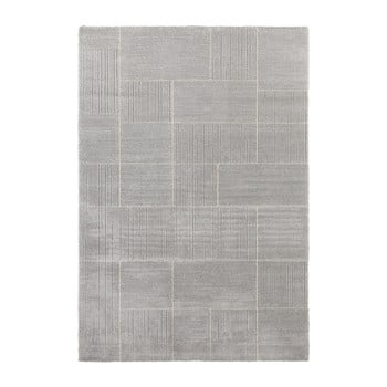 Covor Elle Decor Glow Castres, 160 x 230 cm, gri deschis