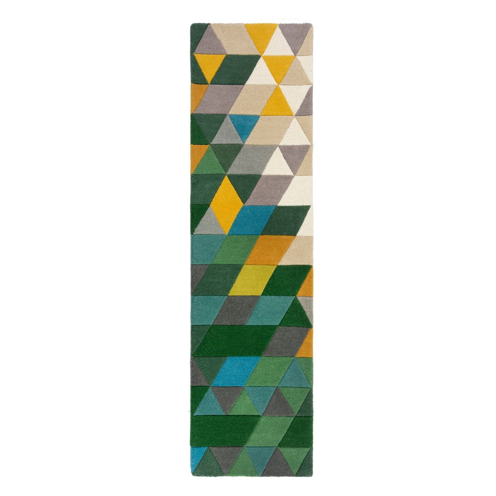 Poza Covor tip traversa din lana Flair Rugs Prism, 60 x 230 cm