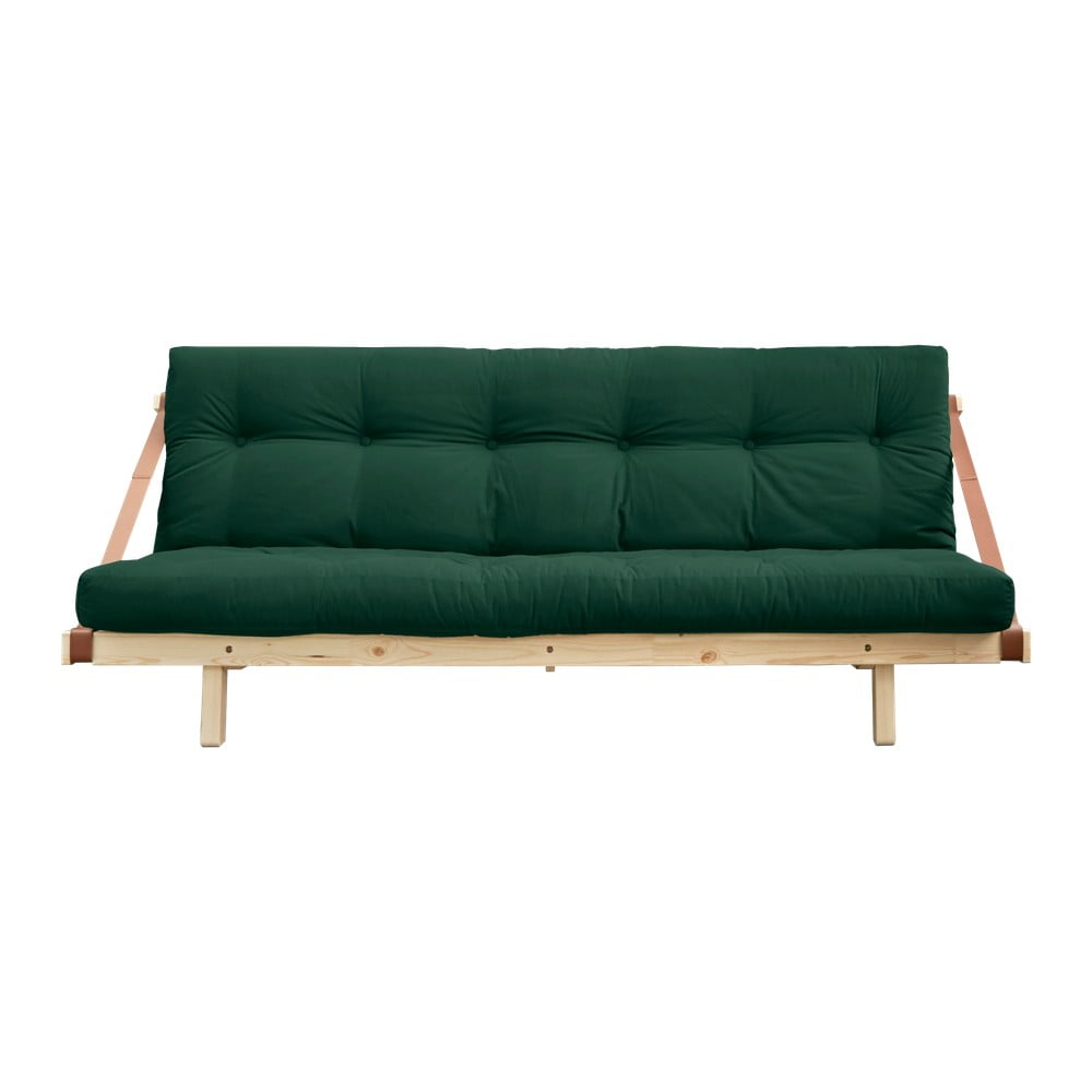 Canapea variabilă Karup Design Jump Natural/Forest Green