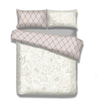 Set 2 lenjerii de pat din flanel ameliahome art nouveau, 155 x 220 cm