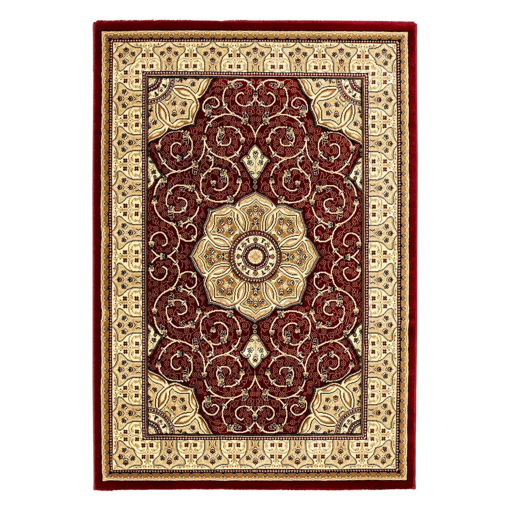 Covor roșu 200x290 cm Heritage – Think Rugs