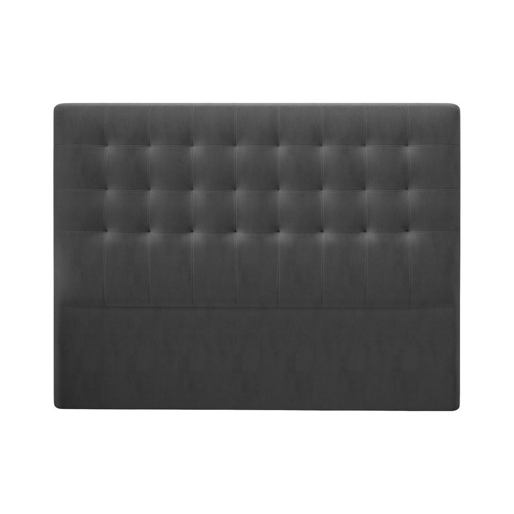 Tăblie pentru pat cu tapițerie de catifea Windsor & Co Sofas Athena, 200 x 120 cm, gri închis bonami.ro