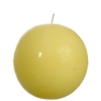 Lumânare j-line ball, galben