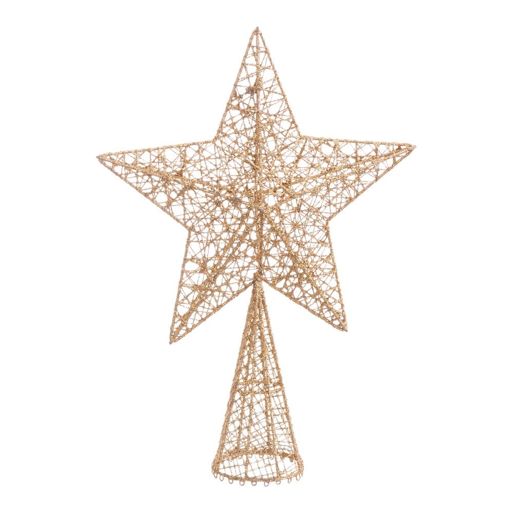 Steluță de Crăciun Unimasa Estrella, auriu