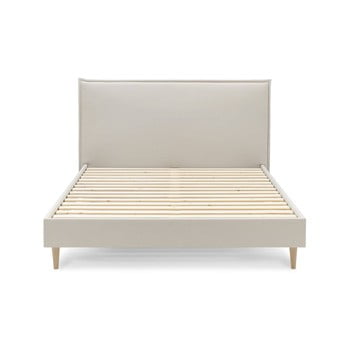 Pat dublu bobochic paris sary light, 160 x 200 cm, bej