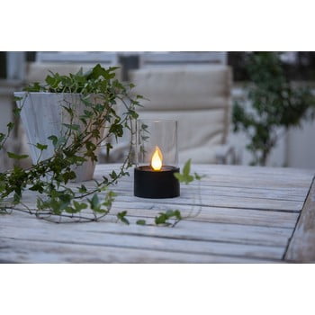 Corp de iluminat pentru exterior cu led star trading puloun, înălțime 13,5 cm, negru