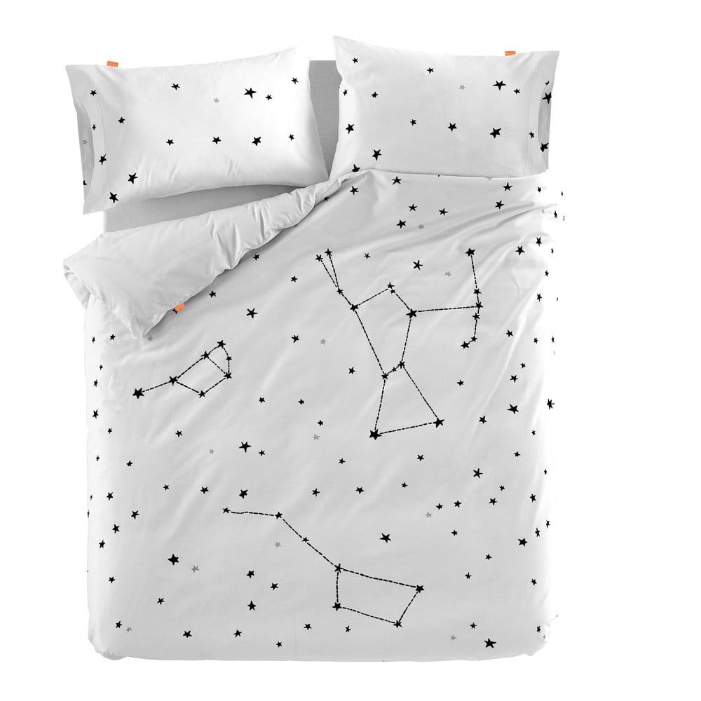 Husă din bumbac pentru pilotă Blanc Constellation, 200 x 200 cm 200 imagine noua somnexpo.ro