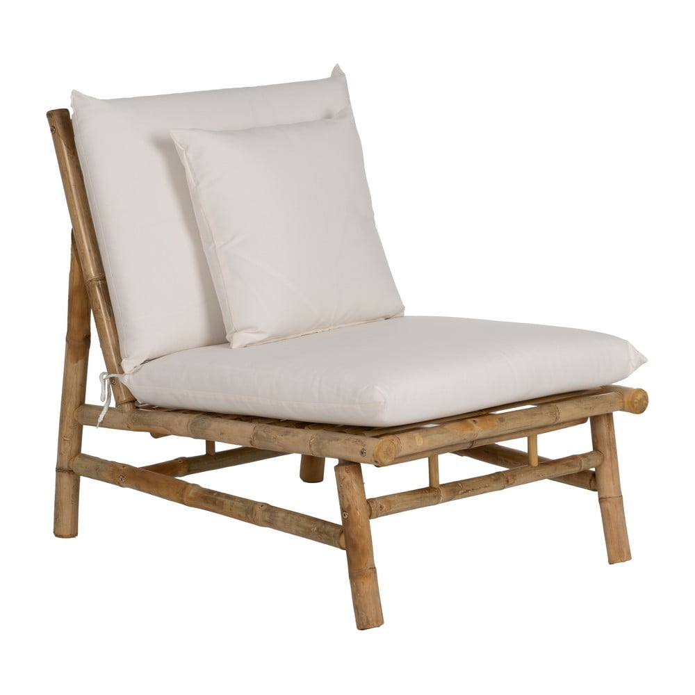 Fotoliu alb Bamboo – Ixia
