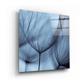 Tablou din sticlă Insigne Dandelion Serenity, 40 x 40 cm