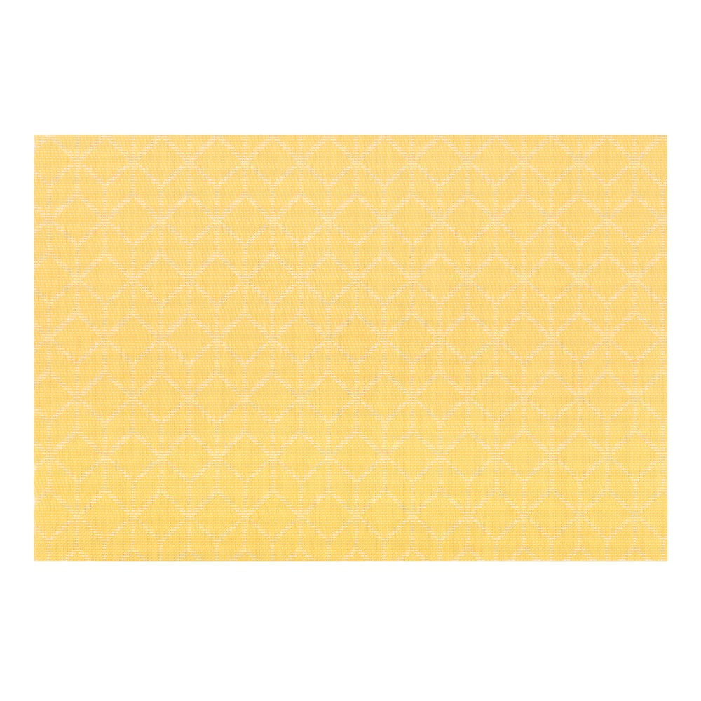 Șervet decorativ Tiseco Home Studio Cubes, 45 x 30 cm, galben