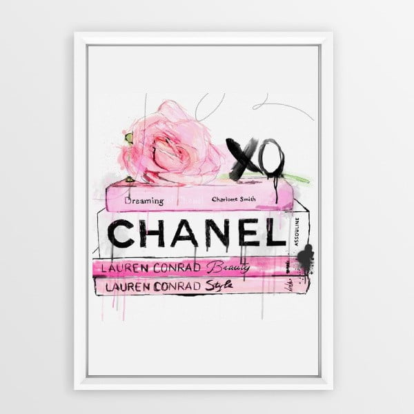 Poster cu ramă Piacenza Art Books Chanel, 30 x 20 cm