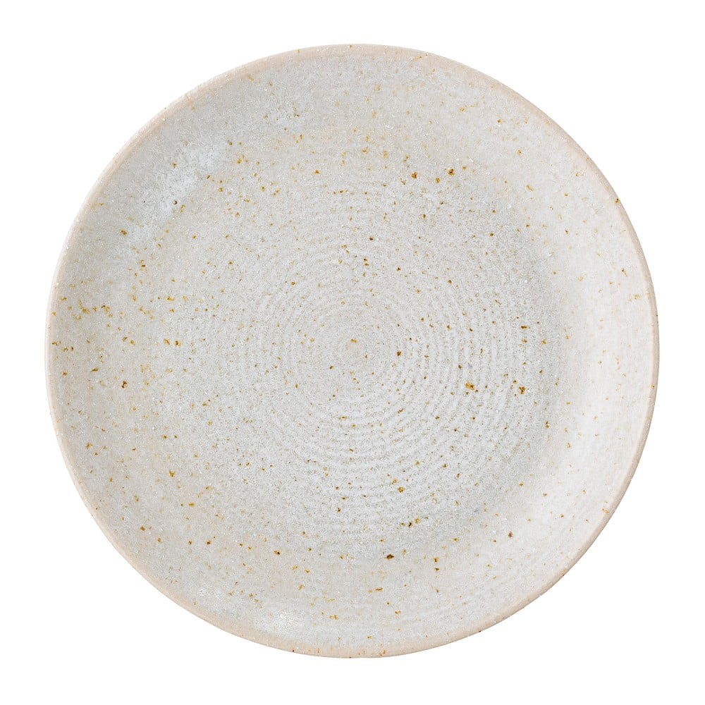 Farfurie de desert din gresie ceramică bloomingville taupe, ø 16 cm, gri-bej
