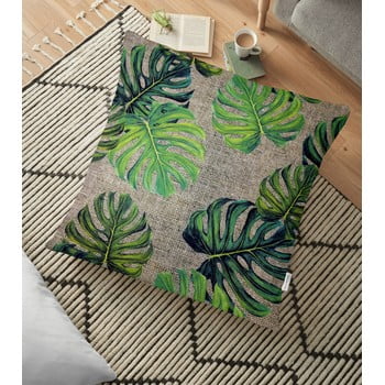 Față de pernă din amestec de bumbac minimalist cushion covers banana leaves, 70 x 70 cm