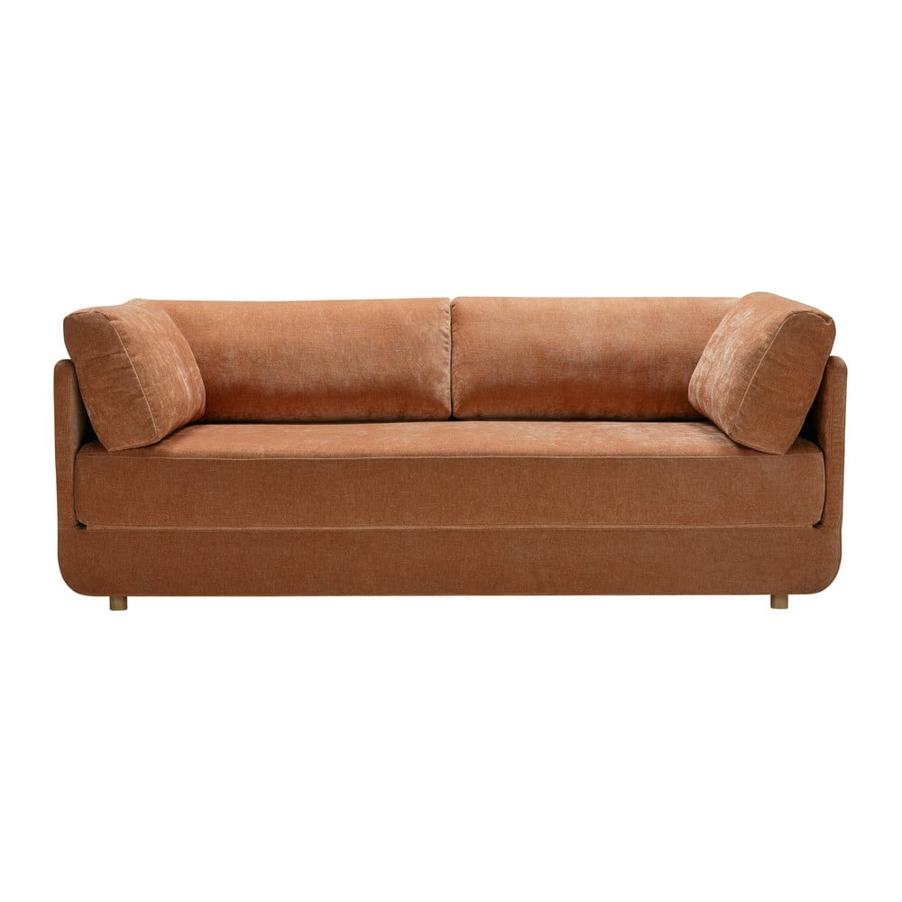 Canapea extensibilă portocalie 214 cm Stiny – Sits 214 imagine noua somnexpo.ro