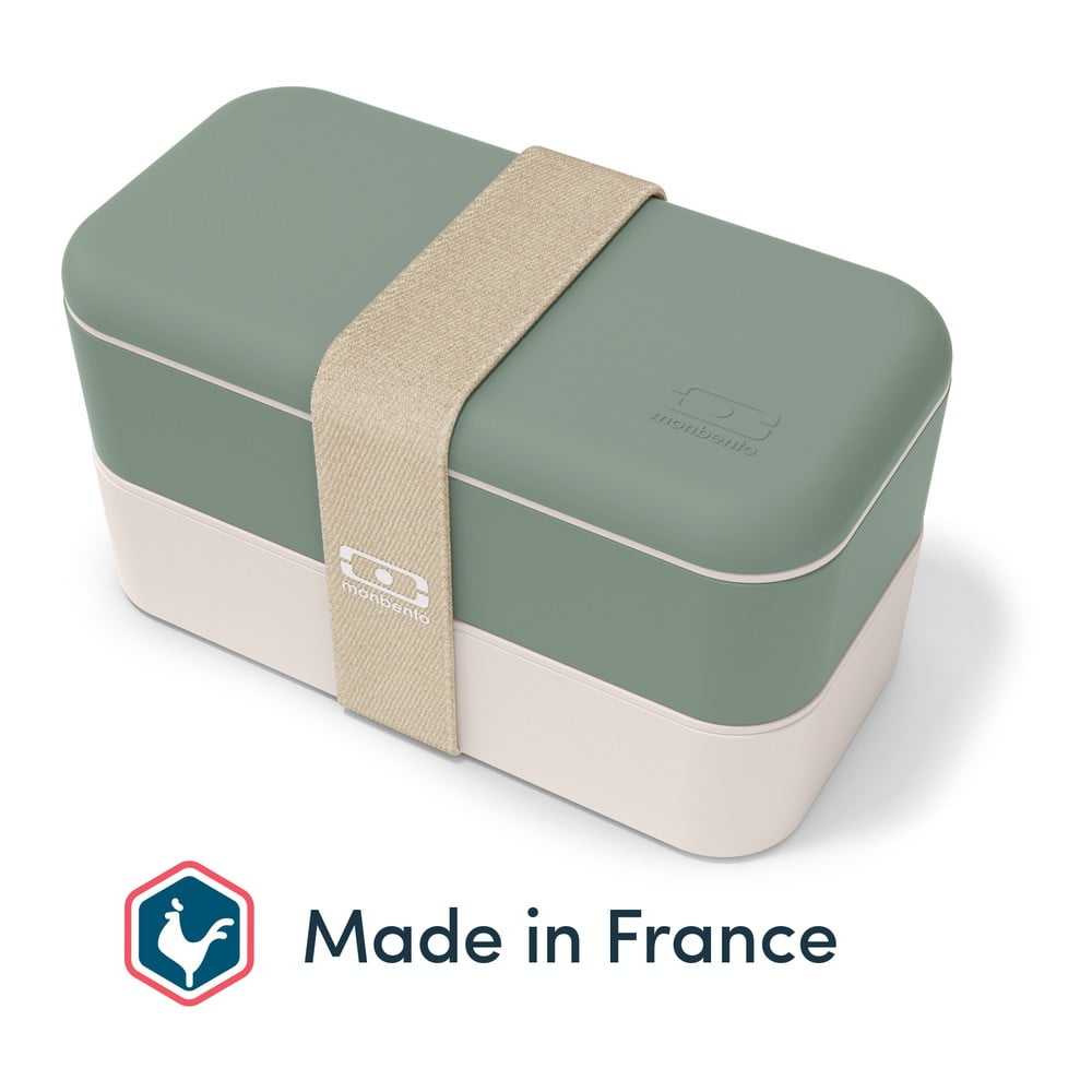 Cutie pentru gustări monbento original, verde