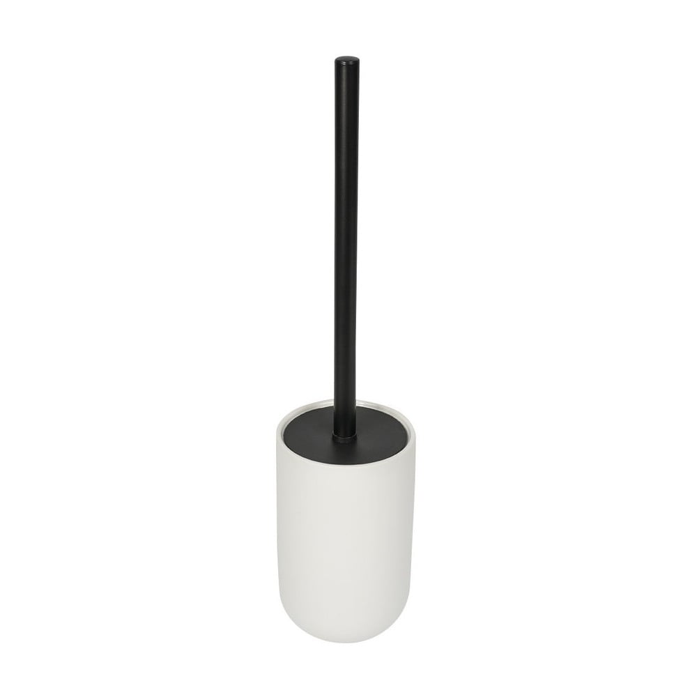 Perie de toaletă din ceramică sapho chloé, alb