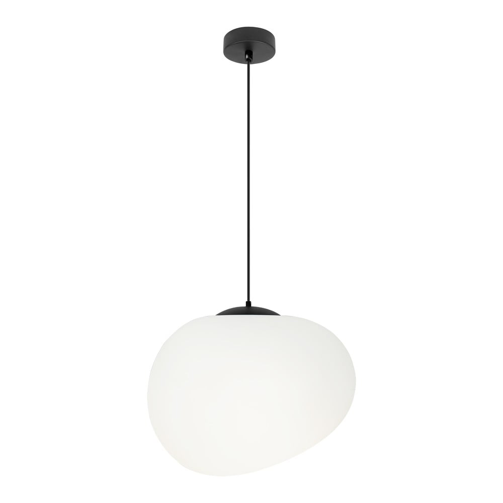 Lustră alb-negru ø 25 cm Stones – Candellux Lighting